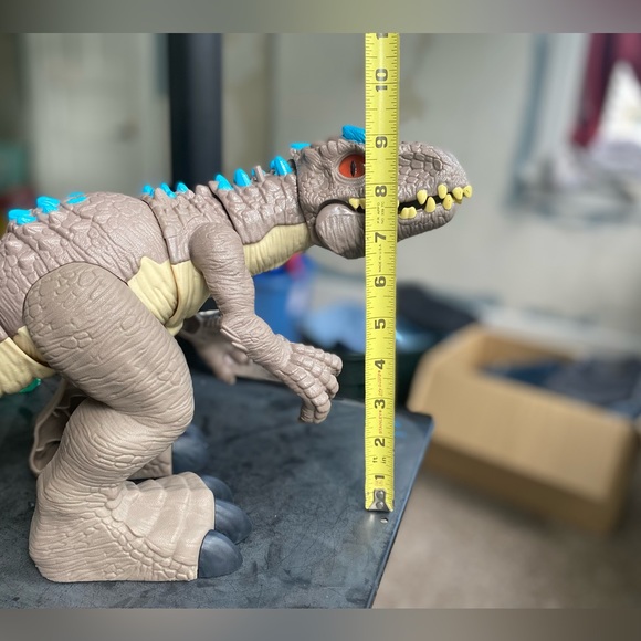 Imaginext 16” Jurassic World Thrashing Indominus Rex Dinosaur - Picture 4 of 11